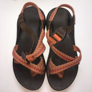 Bright boho pattern chacos